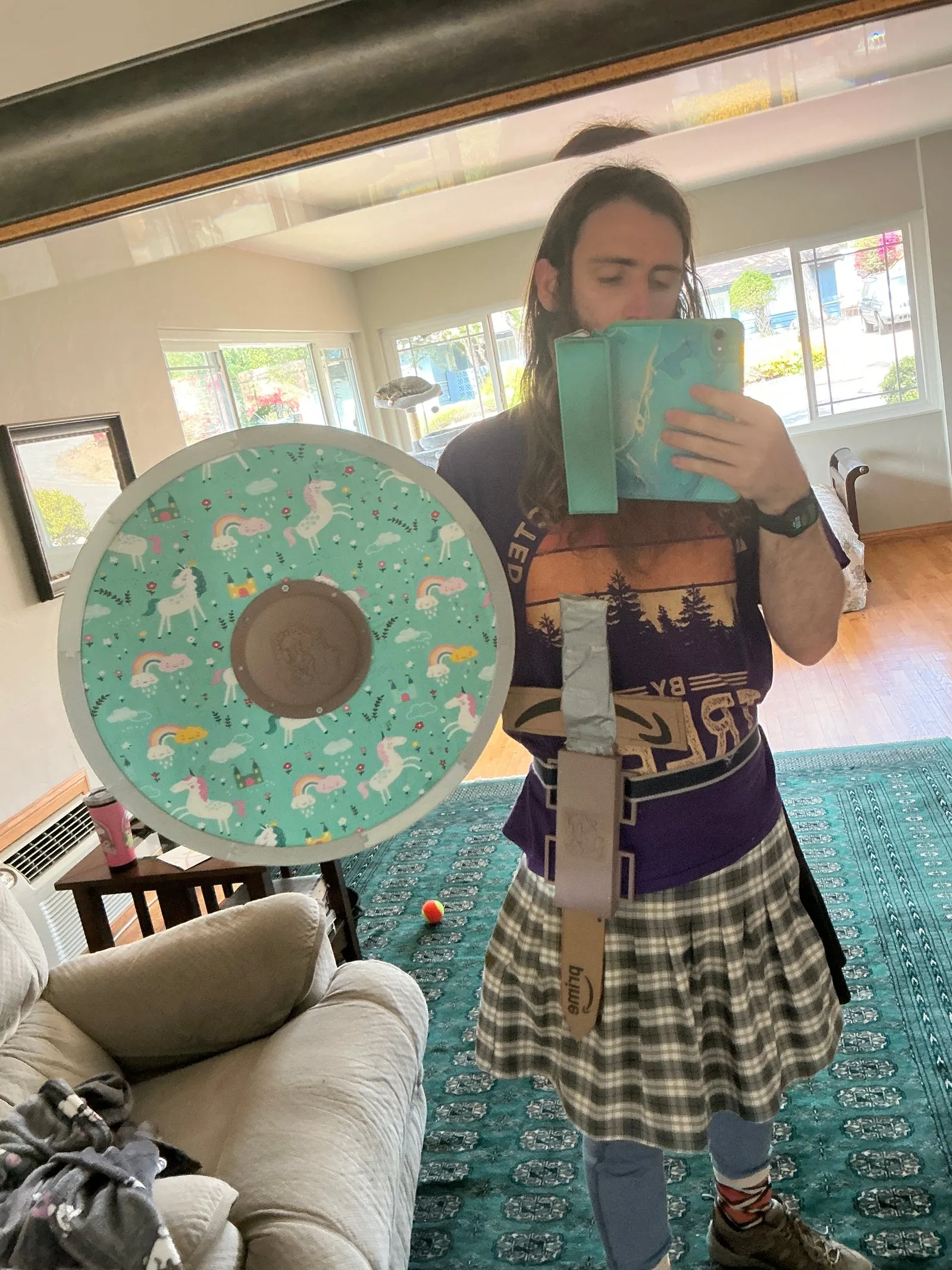 Most of the outfit was accessories, but I say that still counts.