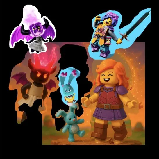 “Sketch” layer with officIal References near the Ai-characters