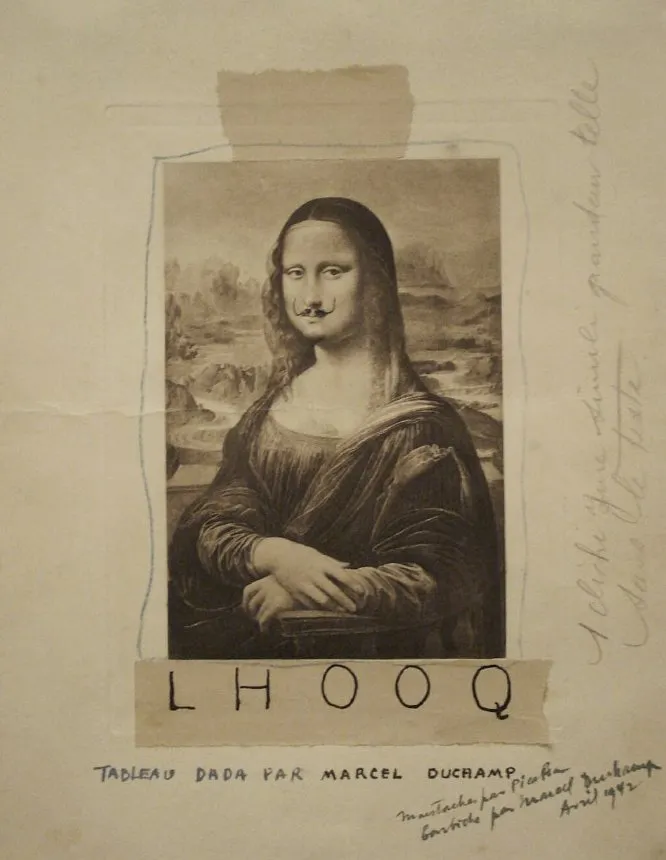 L.H.O.O.Q., Marcel Duchamp, 1919