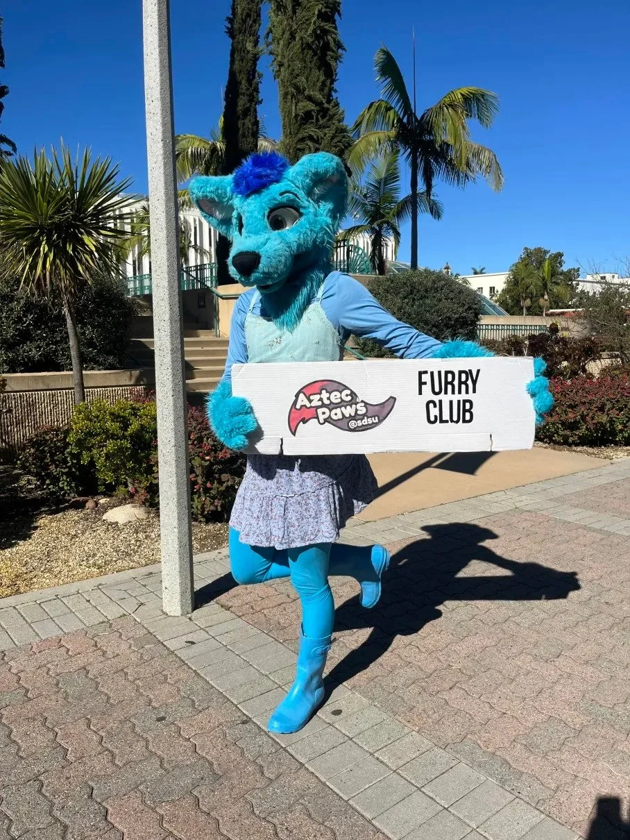 My fursona's name is Aurora Borealis!
