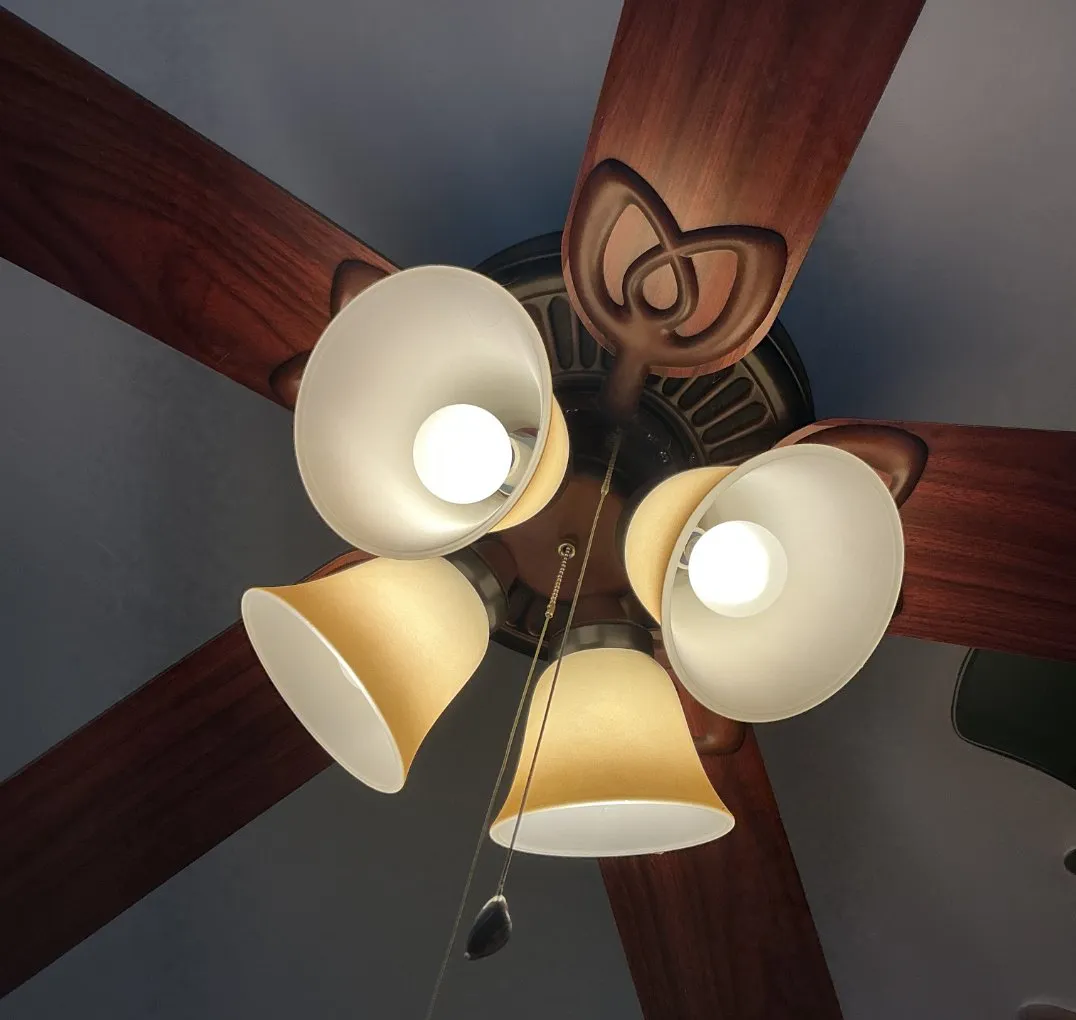 Some frosted glass LED lights that started my high-CRI research