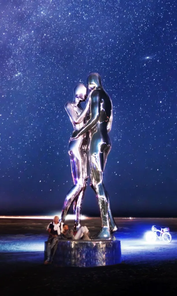 “In every lifetime, I will find you” Photo from Trey Ratcliff - Burning Man 2018.