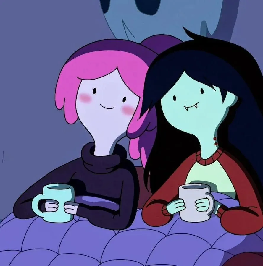 Adventure Time - Princess Bubblegum and Marci go way back
